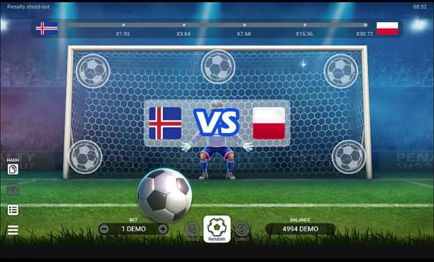 Theme and visual design of Penalty Shoot Out